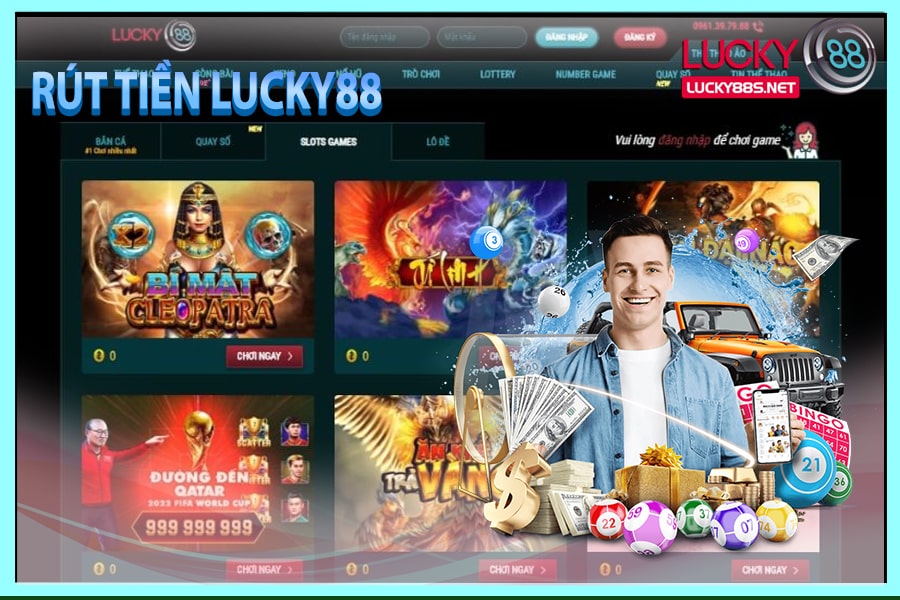 Rút tiền lucky88