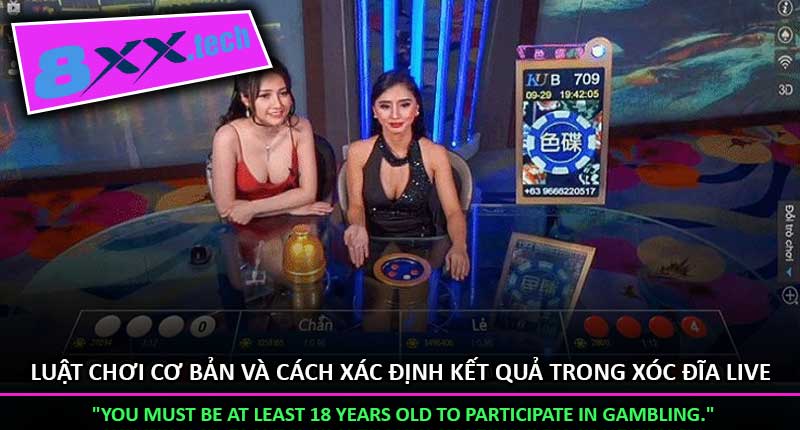 Luật chơi cơ bản và cách xác định kết quả trong Xóc Đĩa Live