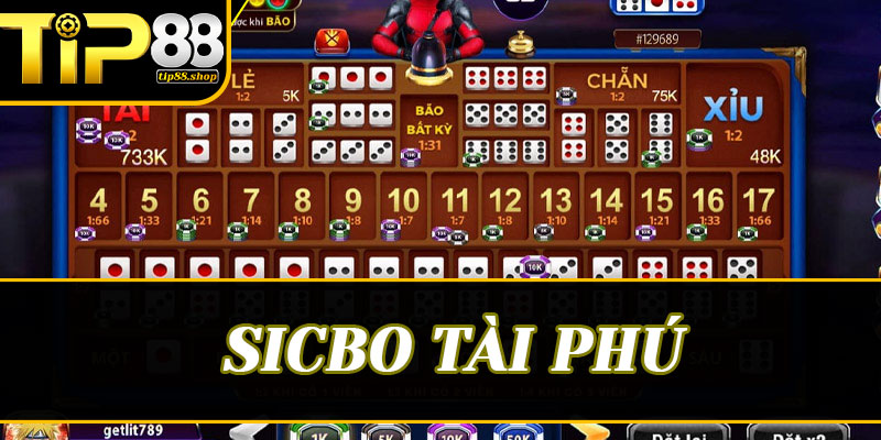 Phá đảo bàn cược Sicbo Tài Phú Tip88: Nghệ thuật kiểm soát vận may